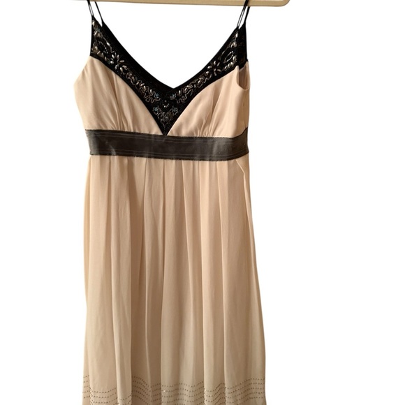 Sue Wong Nocturne 100% Silk Embellished Beads Sz.4 - Picture 2 of 13